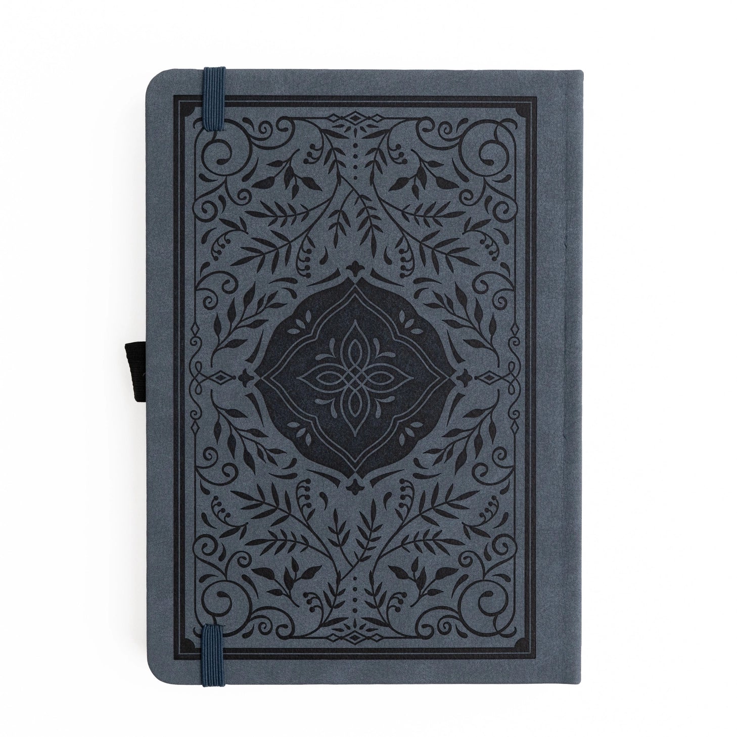 Let your imagination wander into midnight magic. The Storybook Notebook in Navy blends deep, velvety blue tones with ornate gold detailing, creating a journal that feels like an heirloom tale waiting to be written. Whether you're crafting daily reflections or exploring new creative ideas, each page becomes its own enchanting chapter.