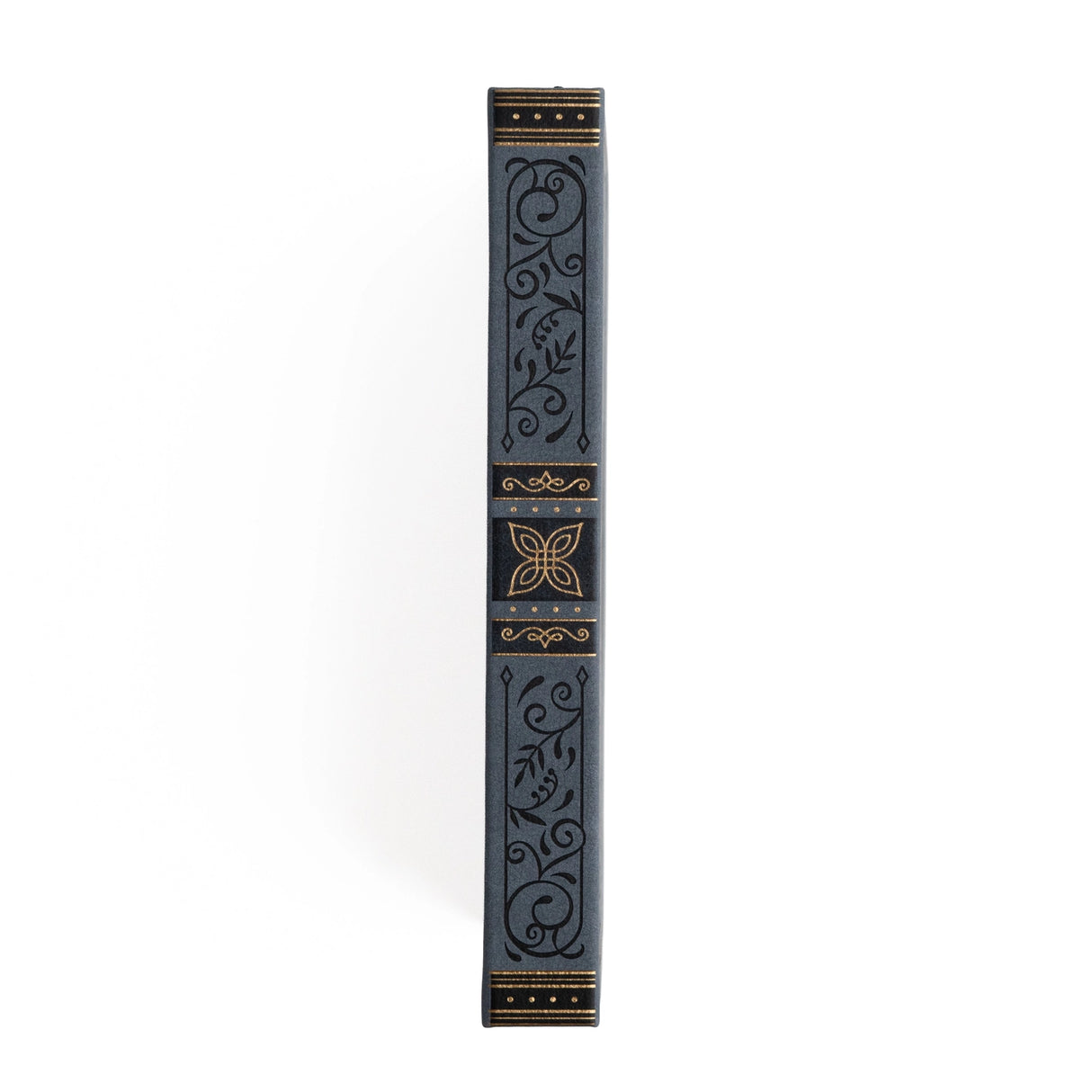 Let your imagination wander into midnight magic. The Storybook Notebook in Navy blends deep, velvety blue tones with ornate gold detailing, creating a journal that feels like an heirloom tale waiting to be written. Whether you're crafting daily reflections or exploring new creative ideas, each page becomes its own enchanting chapter.