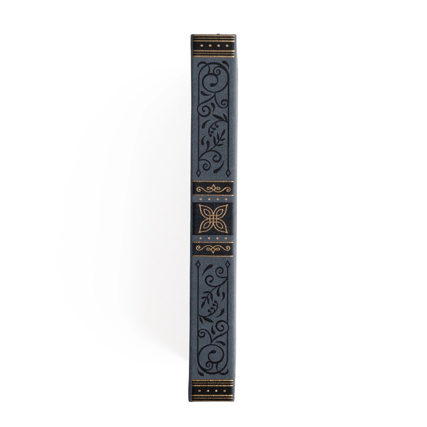 Let your imagination wander into midnight magic. The Storybook Notebook in Navy blends deep, velvety blue tones with ornate gold detailing, creating a journal that feels like an heirloom tale waiting to be written. Whether you're crafting daily reflections or exploring new creative ideas, each page becomes its own enchanting chapter.