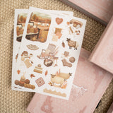 Archer and Olive Sticker Set: Homespun