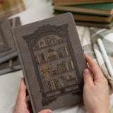 Archer and Olive Notebook: Bookshelf