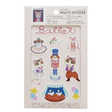 Sanby Multi-Sticker Arisa Shimoda - Ballet and Cat