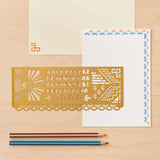 Art Deco, Design & Craft Drawing Stencil