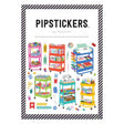 Description

PipStickers are the PERFECT gift for the sticker lover in your life - even if it's you! These unique PVC designs with silver foil accents come on a clear backing and cannot be found anywhere else. Includes one 4'' x 4'' sheet of Artful Carts PipStickers and includes the Pipsticks manifesto.
