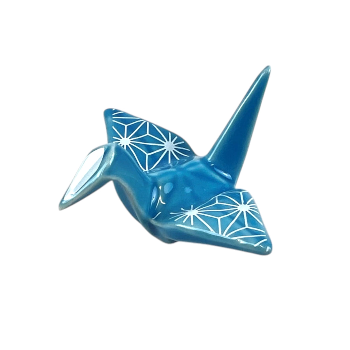 Asanoha Blue Origami Crane Porcelain Rest

These cute ceramic rests are a perfect stationery addition to your desk! Use them for pens, paint brushes, or take them to your kitchen as a chopstick rest!

Size: 2"
Material: Ceramic
Weight:1.6 oz (45.36 g)
Origin: China