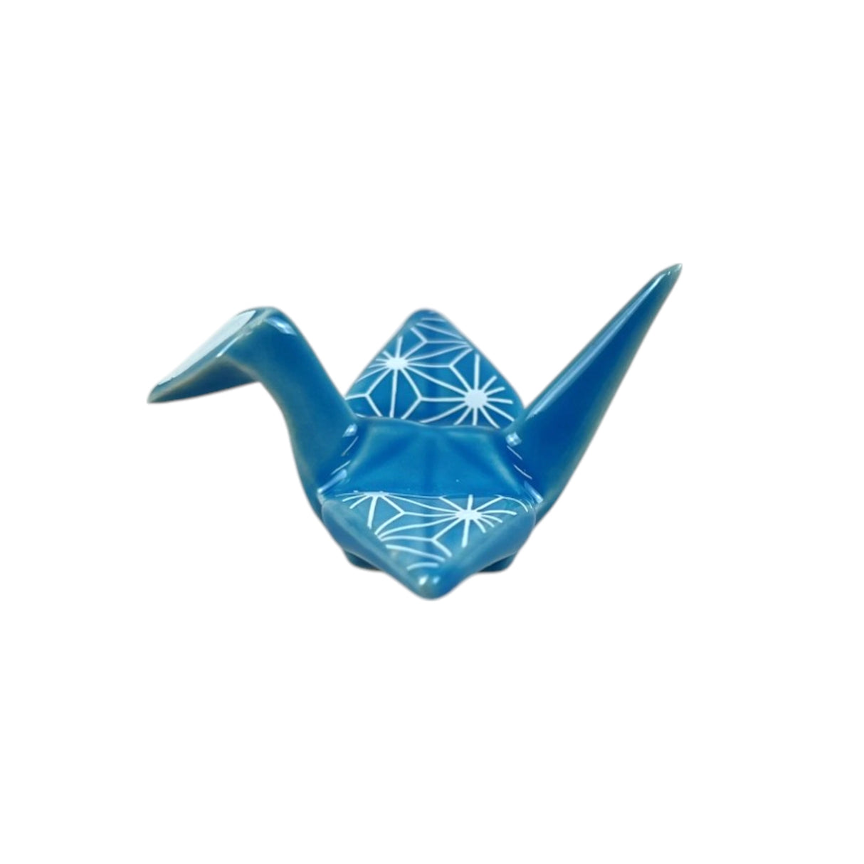 Asanoha Blue Origami Crane Porcelain Rest

These cute ceramic rests are a perfect stationery addition to your desk! Use them for pens, paint brushes, or take them to your kitchen as a chopstick rest!

Size: 2"
Material: Ceramic
Weight:1.6 oz (45.36 g)
Origin: China