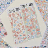 Atelier by Jo - Bearie Cozy Sticker Sheet