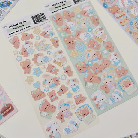 Atelier by Jo - Bearie Cozy Sticker Sheet