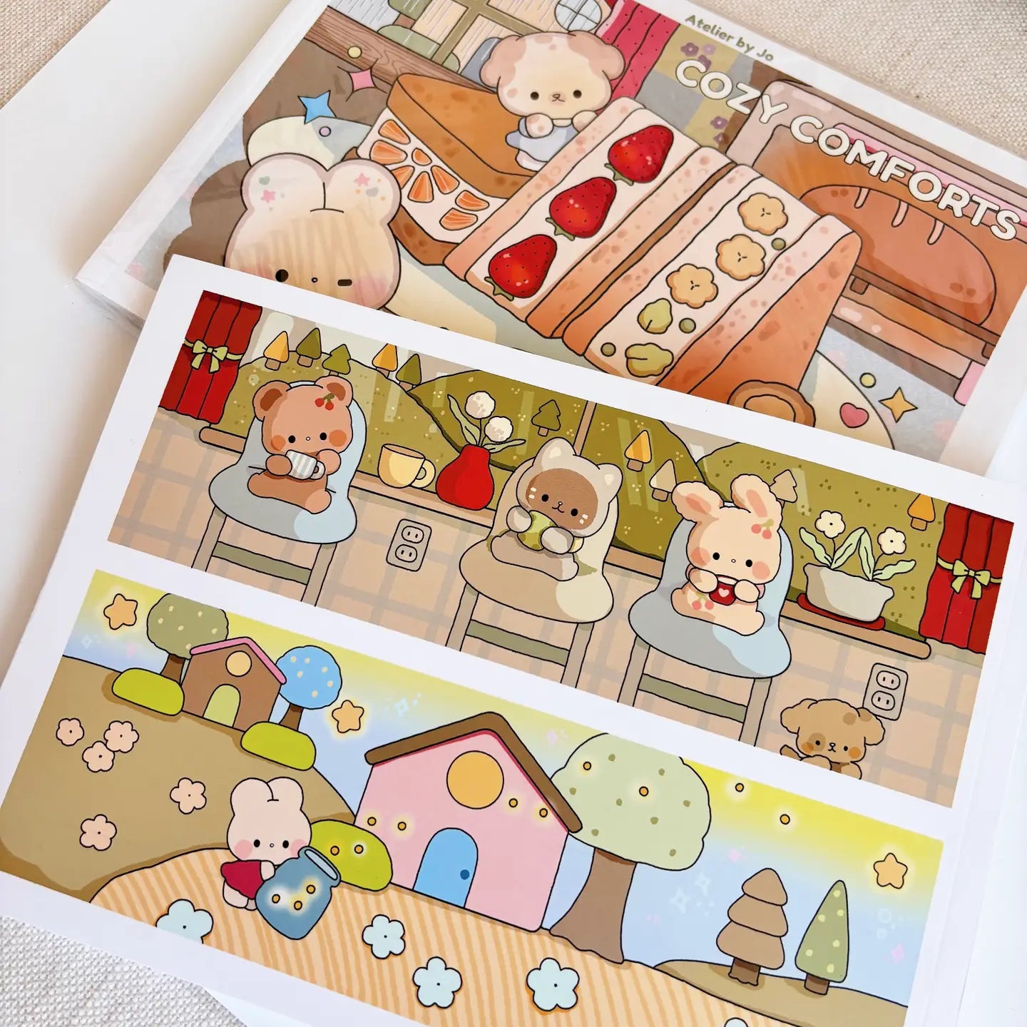 Atelier by Jo Coloring Book Vol. 1 - Cozy Comforts

Unwind and indulge in creativity with the Cozy Comforts Coloring Book – Volume 1 Revamp!


This beautifully refreshed edition features 30 original, full-page illustrations that celebrate the little things that make us feel warm, safe, and happy. Whether you’re curling up on a quiet afternoon or looking for a mindful break in your day, these cozy scenes invite you to relax, reflect, and color at your own pace.

˚ʚ♡ɞ˚ What to Expect:
☆ 30 original illustrati