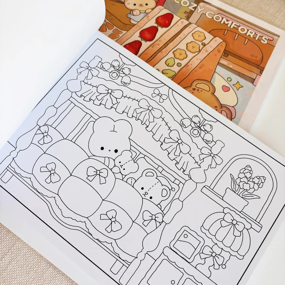 Atelier by Jo Coloring Book Vol. 1 - Cozy Comforts

Unwind and indulge in creativity with the Cozy Comforts Coloring Book – Volume 1 Revamp!


This beautifully refreshed edition features 30 original, full-page illustrations that celebrate the little things that make us feel warm, safe, and happy. Whether you’re curling up on a quiet afternoon or looking for a mindful break in your day, these cozy scenes invite you to relax, reflect, and color at your own pace.

˚ʚ♡ɞ˚ What to Expect:
☆ 30 original illustrati