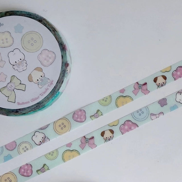 Super thin washi tape for flexible journaling!

Product details:

7mm x 10m
Glitter texture material