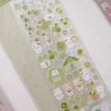 Bringing back the nostalgia of tiny deco stickers, these designs are perfect for decorating and filling in small spaces!