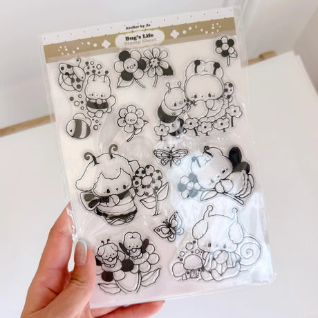 Introducing stamps that are easy to remove, clean, and store! Perfect for adding a finishing touch to your journal without adding bulk. Recommended to use in parallel with acrylic stamp blocks.