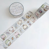 Two new washi tapes to add to your collection, these designs will definitely add a cozy and vintage vibe to any journal spread. Choose between the strawberry pink and the vintage blue cuddly portraits!

Product details:

20 mm x 10 m
Washi Material