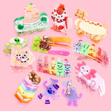 Axolotl Hair Claw' Hair Accessory by Turtle's Soup.

Includes one (1) hair claw
Claw is roughly 3"
3D, engraved, printed, and painted details
High quality acetate material, stronger than standard hair clips
Themed packaging