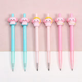 These cute axolotl gel pens are perfect for planning, for work, home, desk or for school. They will be a beautiful addition to your pen collection!


• 0.5mm Gel Ink
• Black Ink
• Writes very smoothly
• Measures approx. 6" - 7"
• Includes 1 pen, we will send one random color/design