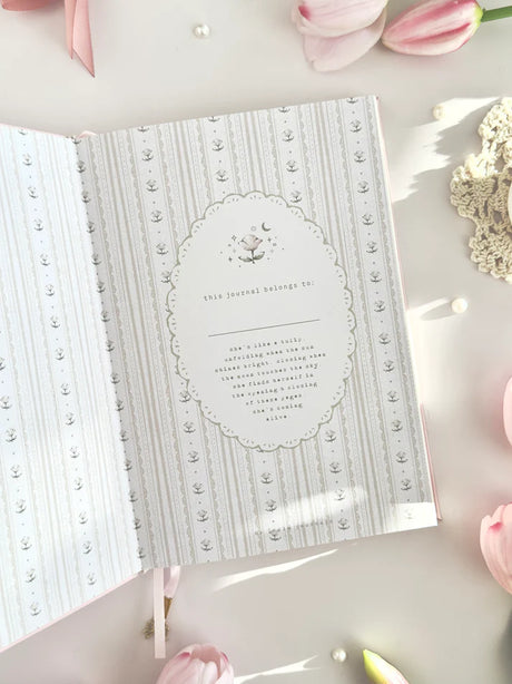 leelajournals B5 Tulip Spell Book - Rapunzel (Dotted, Line)