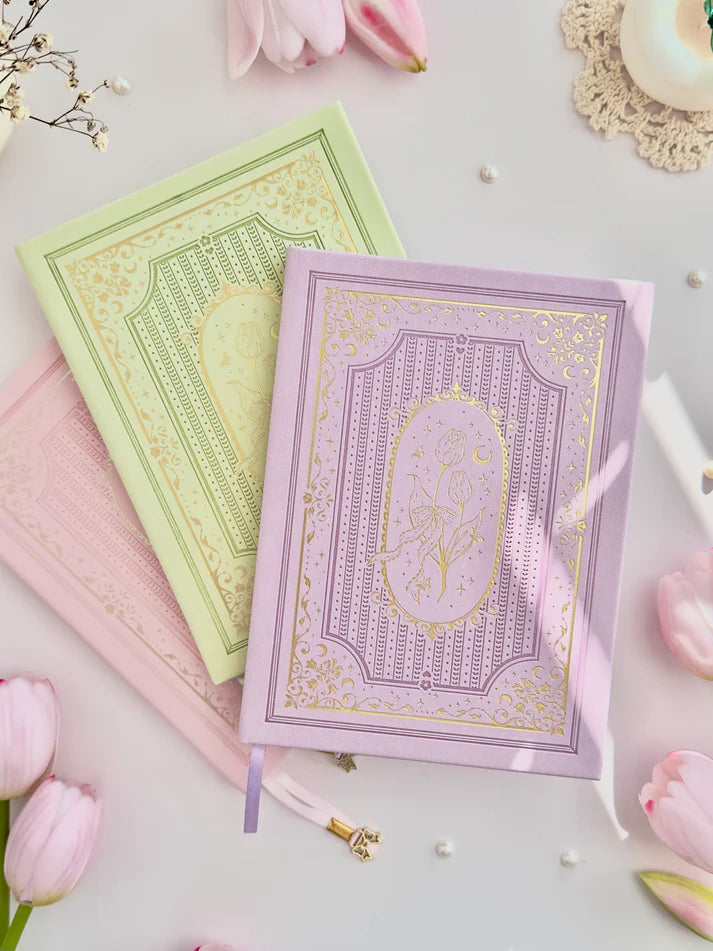 leelajournals B5 Tulip Spell Book - Rapunzel (Dotted, Line)