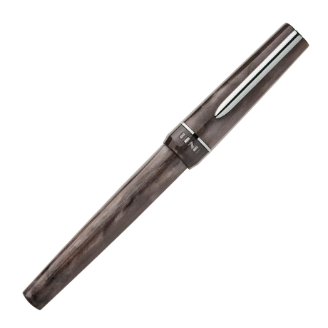 BENU presents the newest Haute Collection — a line of elegant, fashion-inspired pens that blend classic charm with bold, modern flair. The designs include both subtle and vibrant styles, showcasing BENU’s signature glitter and color artistry. Each pen features a faceted body with alternating wide and slender facets, complemented by either gold-plated or chrome-plated trims for a sleek, timeless look.

With smoky gray marbling and polished chrome hardware, Satin is the essence of modern elegance. Understated