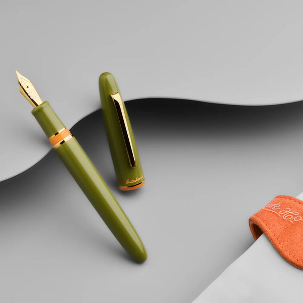 Back to the Land Fountain Pen Quirky Leaf (Green)