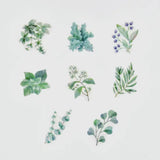 BANDE's popular patterns is back in print! Each time you flip through each page, various types of greens appear. If you stick it along the borders of your notebook or notebook, you can create a decoration that will make you smile, as if you are gathered on a perch.
Also a gift for bird lovers.
