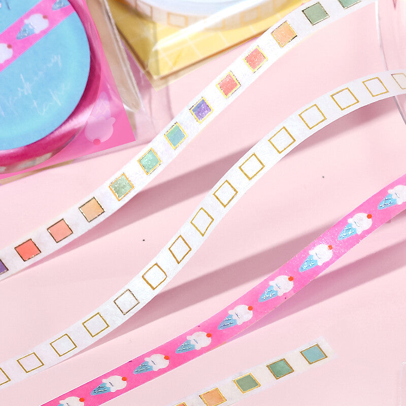 Ice Cream Slim Washi Tape