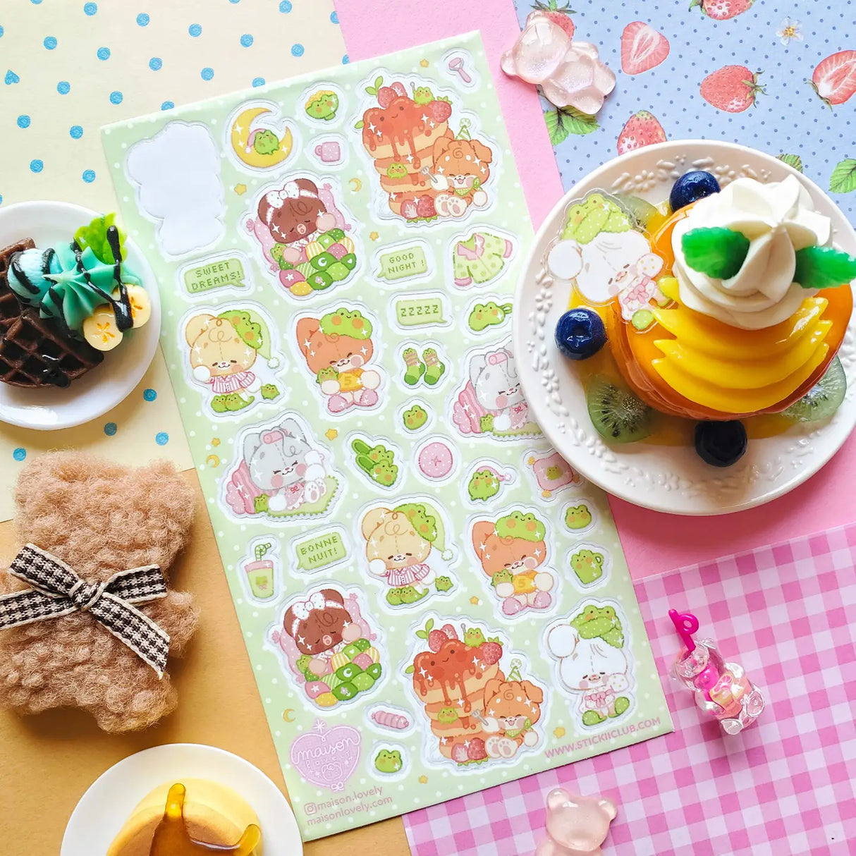 STICKII - Bedtime Bears Sticker Sheet