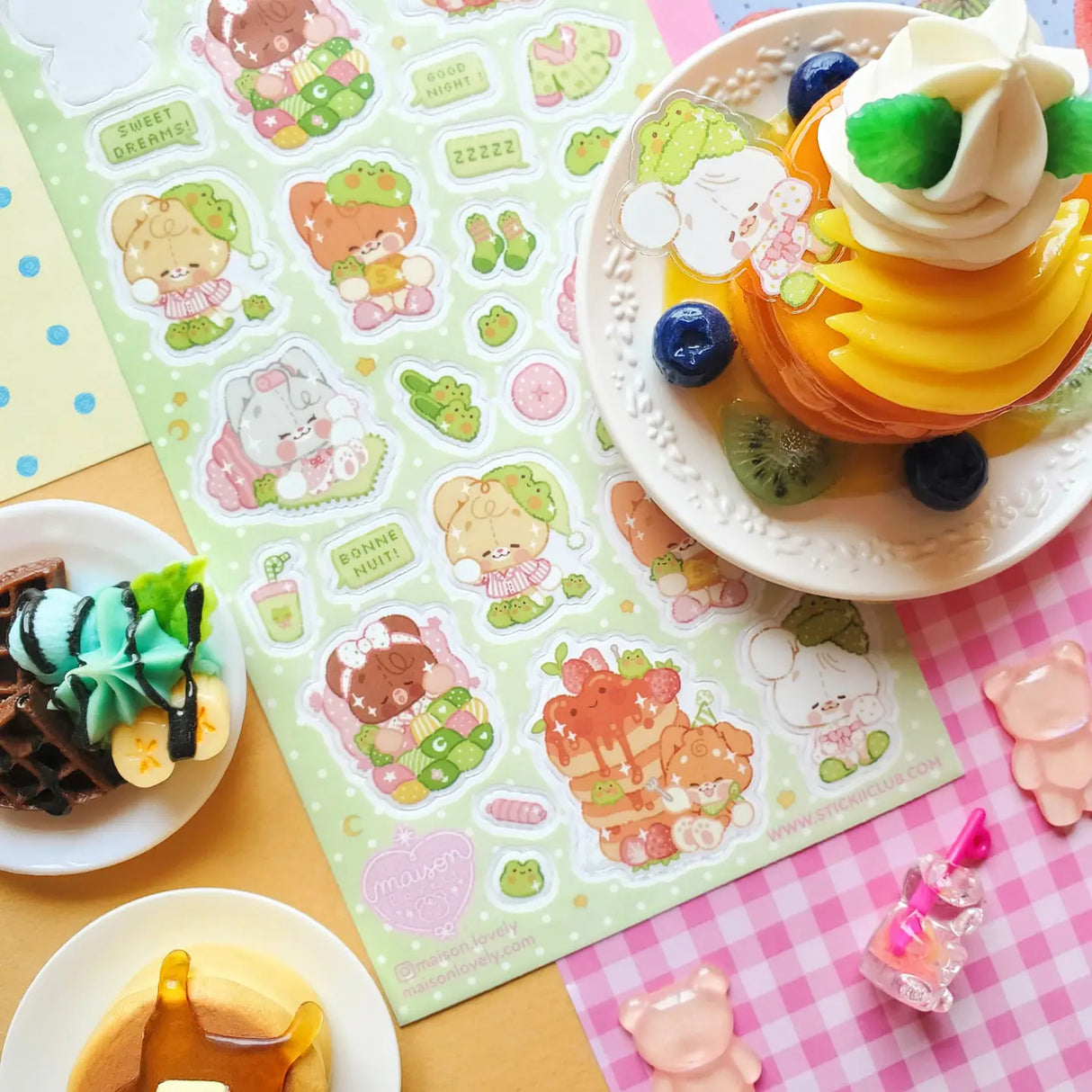 STICKII - Bedtime Bears Sticker Sheet