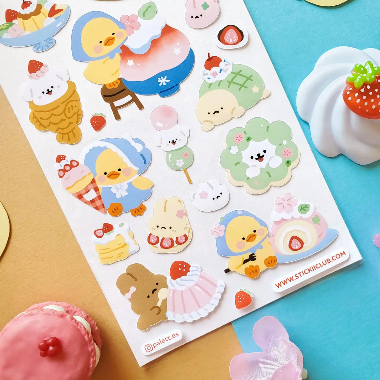 STICKII - Berry Sweet Friends Sticker Sheet