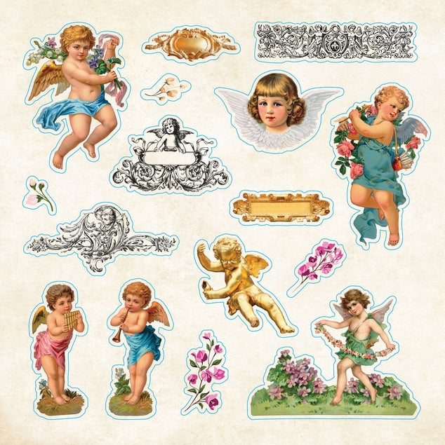 Libro de pegatinas efímeras de Bibliophelia