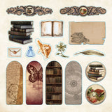 Libro de pegatinas efímeras de Bibliophelia