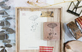 Size: 3.5cm x 4cm

The stamps are made of industrial high grade red rubber with the finest details. As all stamps are assembled, cut, sanded by hand, size and shape may vary slightly. Wood material will differ depending on what the forest elves bring!

Stamps might be slightly stained because of quality tests during the process, but it will not affect your stamping color.&nbsp;