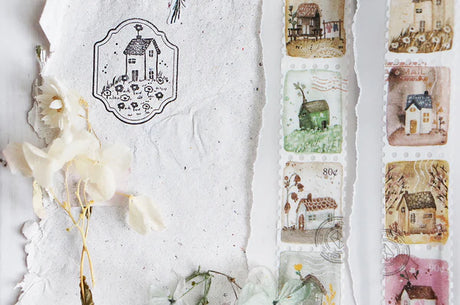Black Milk Project - Mini Houses Washi Tape

Hand-illustrated stamp washi tape.

• 10&nbsp;unique designs per roll (5 meters per roll)