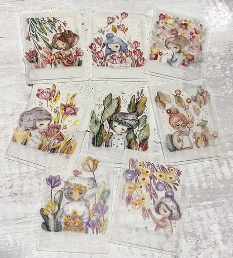 Black Milk Project - Polaroid Girls Washi Sticker Set
