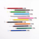 Blackwing Colors were designed specifically for coloring. Each pencil is made with Genuine Incense-cedar and includes a unique soft and smooth Japanese wax color core. Each pencil features the same semi-hexagonal barrel and iconic ferrule found in our graphite pencils. The design also features a special sand eraser with a semi-abrasive texture made specifically to erase colored pencils.

Each set includes 12 colors: Pink, Red, Yellow, Orange, Light Green, Green, Light Blue, Blue, Violet, Brown, Black, and S