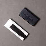 These replacement erasers are designed to be used with the Soft Handheld Eraser + Holder

Each eraser is made of a specialized soft material that erases the dark lines of our graphite cleanly and easily. Use them with our durable aluminum holder that lets you get a solid grip while erasing. The jumbo-sized Blackwing clip also lets you extend the eraser as you use it.