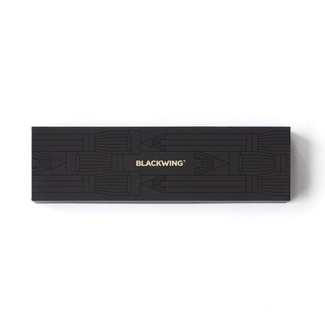 The perfect guide and introduction to Blackwing graphite pencils and accessories. All in one aesthetic and beautiful box set for your desk or an analog gift for the pencil connoisseur, stationery lover, or person in your life that appreciates quality tools.