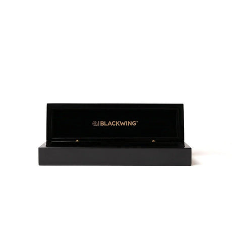 The Blackwing Piano Box is a beautiful addition to any desk or home office. This sleek and stylish gift set comes bundled with 12 of our iconic premium graphite pencils inside the box, available in Blackwing Matte, Blackwing 602, Blackwing Pearl, Blackwing Natural, or 3 of each. This pencil box is perfect for gifting or upgrading your workspace.