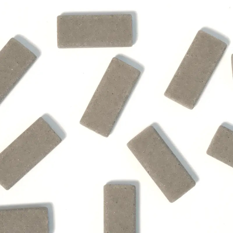Our grey sand erasers were made specifically to erase colored pencils including Blackwing Colors, Blackwing Red, and Blackwing Blue pencils. The eraser pack includes a set of 10 replacement erasers.