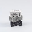 The Blackwing Two-Step Long Point Sharpener creates a sturdy pencil point using a two-step sharpening process. The first hole sharpens the wood, and the second hole precisely sharpens the graphite core, resulting in a strong, sharp point that resists breakage.