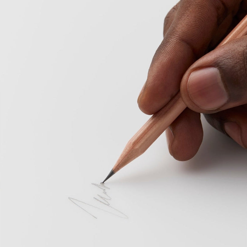 The Blackwing Natural Pencil features our popular extra-firm graphite, ideal for long-form writing and detailed line work. Each pencil features a minimalist design with an exposed Incense-cedar barrel and a subtle, clear matte finish—don’t forget the unique square Blackwing ferrule and replaceable grey eraser.

Blackwing Natural pencils come in a 12-pack gift box that doubles as a pencil cup.&nbsp;

All Blackwing pencil products conform to ASTM D-4236.