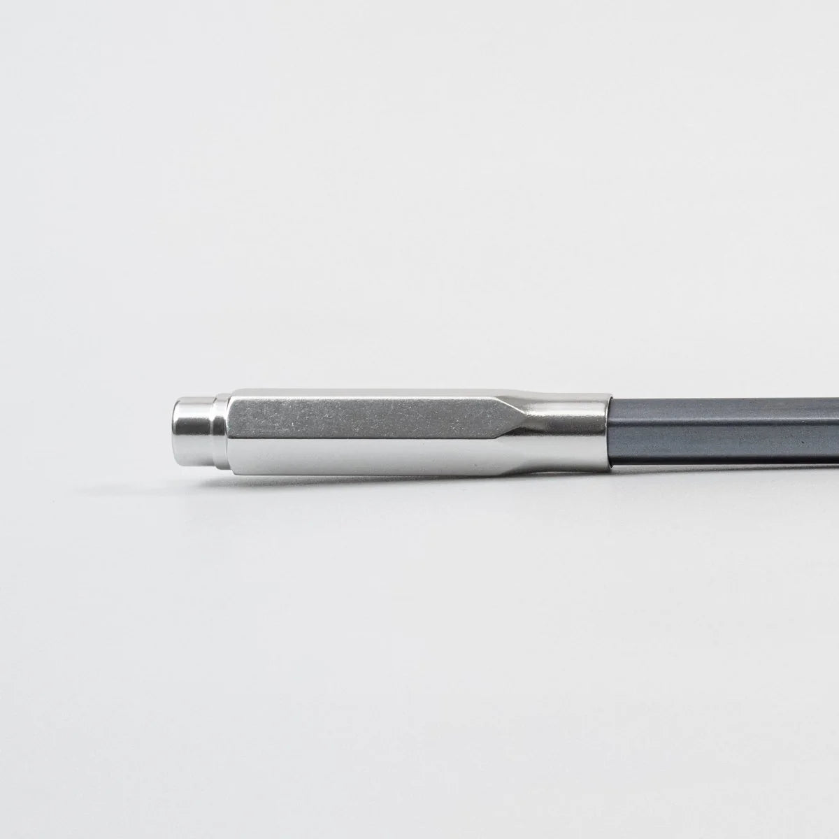 The Blackwing Point Guard is designed to ensure your Blackwing pencil gets wherever you’re going in one piece. Crafted out of lightweight, machined aluminum, the Point Guard goes over the point of your Blackwing pencil, keeping it safe in your bag, pocket, or pencil roll. The tip of your pencil “floats” inside the cap to protect your point against unexpected drops or jams.

Point Guards are available in matte black, matte white, bright gold, bright silver, or a mixed set of 3 (gold, silver, and black).
