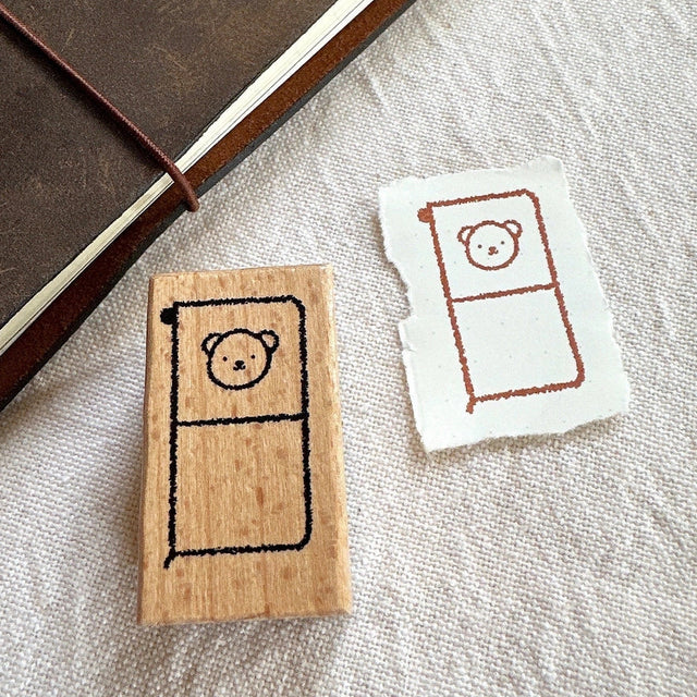 Our adorable Bear wooden stamps are here! Our stamps add a sweet and cute touch to your planner or journal. Add them in your journaling, planning, and memory keeping spreads!

Stamped image is approximately 0.6"x1.2".