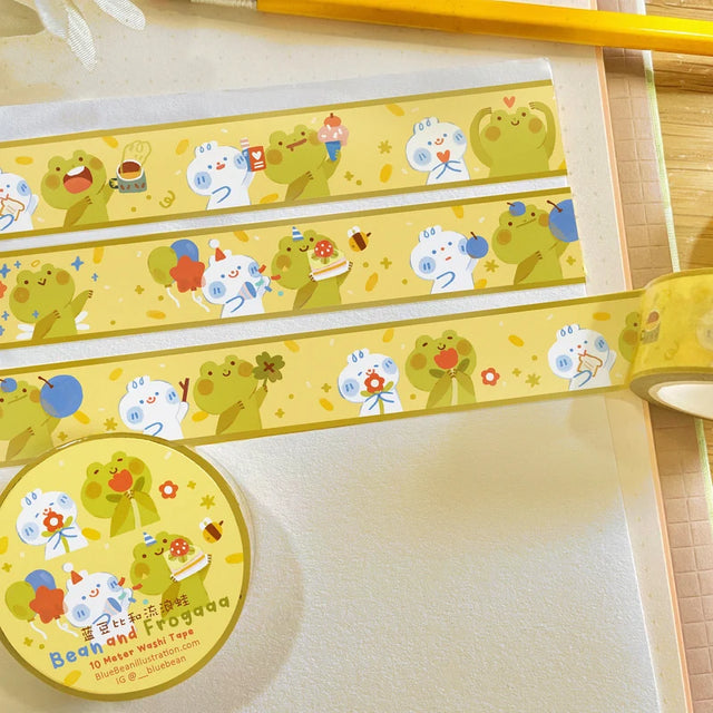 Here is where whimsical illustrations and delightful goodies come to life. Add a touch of artistry to your world.

Washi Tape featuring artwork from Blue Bean Illustrations

20mm x 10m

Comes with one washi tape