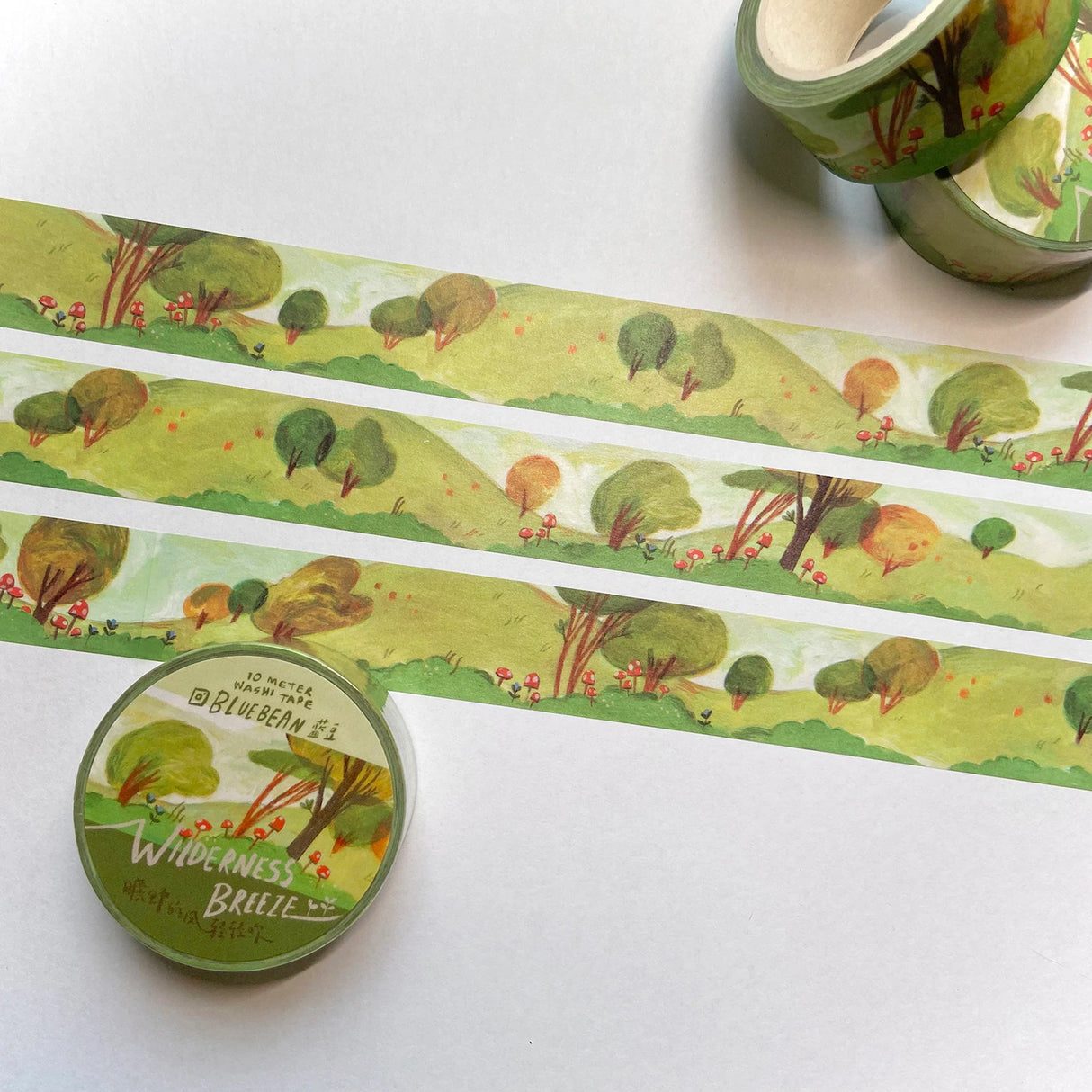 Here is where whimsical illustrations and delightful goodies come to life. Add a touch of artistry to your world.

Washi Tape featuring artwork from Blue Bean Illustrations

20mm x 10m

Comes with one washi tape