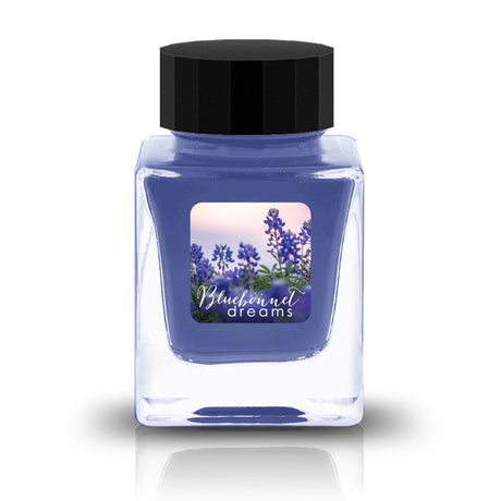 An exclusive TONO & LIMS ink inspired by Texas bluebonnets. Bluebonnet Dreams returns in a bright, vivid blue perfect for writing, journaling, and art.