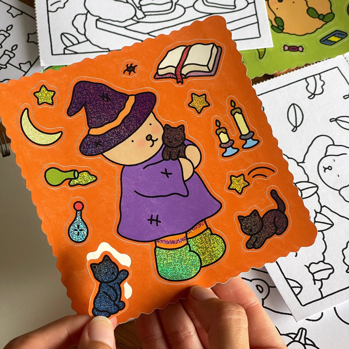 Bobbie Goods Sticker Sheet - Bobbie Bear Witch

Bobbie is a nice witch ☺️✨