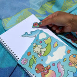 Bobbie Goods Sticker Sheet - Mermaid

19 stickers!
Holographic details
Weatherproof
Gloss finish
Sheet is 5" x 7"