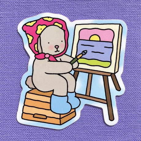 Bobbie Goods Vinyl Sticker - Artist Bunny

1 vinyl sticker
Weatherproof
Gloss finish