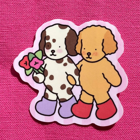 Bobbie Goods Vinyl Sticker - Hold My Hand

1 vinyl sticker
Weatherproof
Gloss finish
Approx. 3 x 3"